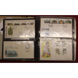 Folder of mixed Aviation and other non-signed FDCs (approx. 80 some duplicates)