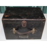 Boxed Admiralty pattern 8979A Morse code signalling lamp dated 1944, with spare bulb and pack of
