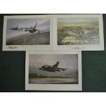 Michael Rondot "RAF Tornado - Operation Telic" ltd. ed. print 2/26, with remarque drawing, unframed,