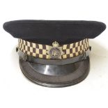 J. Compton Son & Webb Ltd. of London British Transport Police Commission hat, MS145 wrote inside