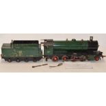 Live steam model locomotive 2-8-0 austerity (with boiler certificate from 2019). Total length of