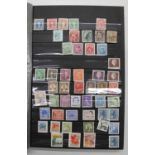 Canada, Ireland and New Zealand stamp album, mostly ERII with some early to mid C20th examples and a