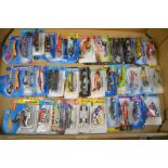 Approx 170 boxed Hot Wheels diecast cars, Monster 500 Lunatic Legends models with trading cards (2