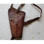 US Army WWII shoulder holster M7 Colt 1911 government 45 (with section cut out)