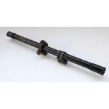 Early to mid C20th Winchester galvanised brass rifle 2 3/4-X scope, possibly for a B4 or B5 rifle