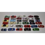 Collection of 35 mostly 1:43 scale model cars, mostly Atlas additions, all un boxed