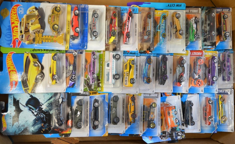 Approx 120 Hot Wheels diecast model vehicles (some with price stickers on) - Image 2 of 4