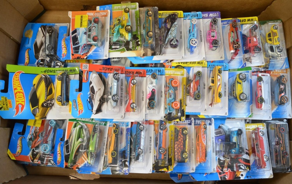 Approx 120 Hot Wheels diecast model vehicles (some with price stickers on) - Image 3 of 4