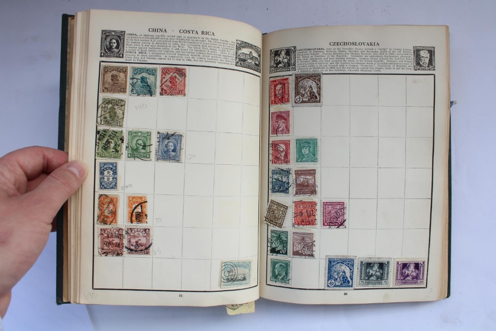 Wanderer All World stamp album, mounted and used defins, mostly Edw.VII to Geo.V period - Image 5 of 6