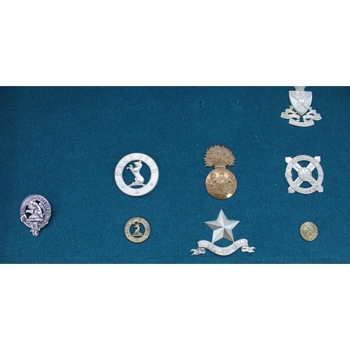 Selection of 47 Scottish regimental cap badges including Glasgow Highlanders, HLI, Scottish Kings - Image 4 of 6