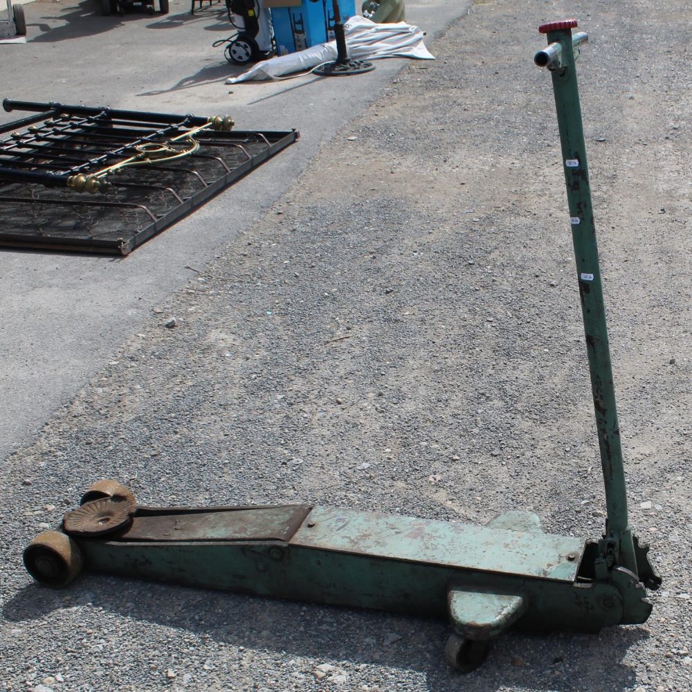 Vintage three tonne trolley jack