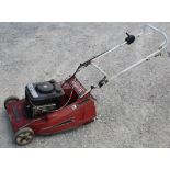 Mountfield Emperor with 4HP Briggs & Stratton petrol engine lawnmower with rear roller. A/F