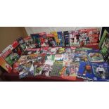 Collection of England football programmes from the 1980s,90s,2000s and 2010s,
