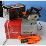 Boxed as new (box still factory sealed) Performance 210W grinder/linisher and a used (fully working)