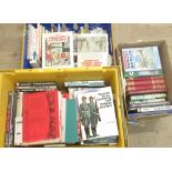 Large collection of Militaria reference books (3 boxes)