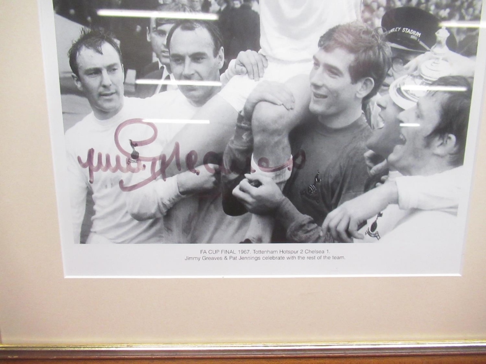 FA Cup Final 1967 Jimmy Greaves Signed Limited Edition Print - Image 2 of 2