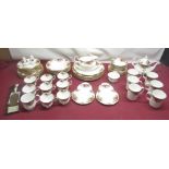 Royal Albert Royal Country Roses dinner/tea coffee service (2 boxes)