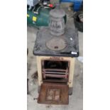 Small wood burning stove