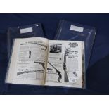 Three volumes of Gun Review (in binders) 1964, 1965, 1966