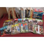 Collection of Football books inc. a collection of Football League Review Programmes
