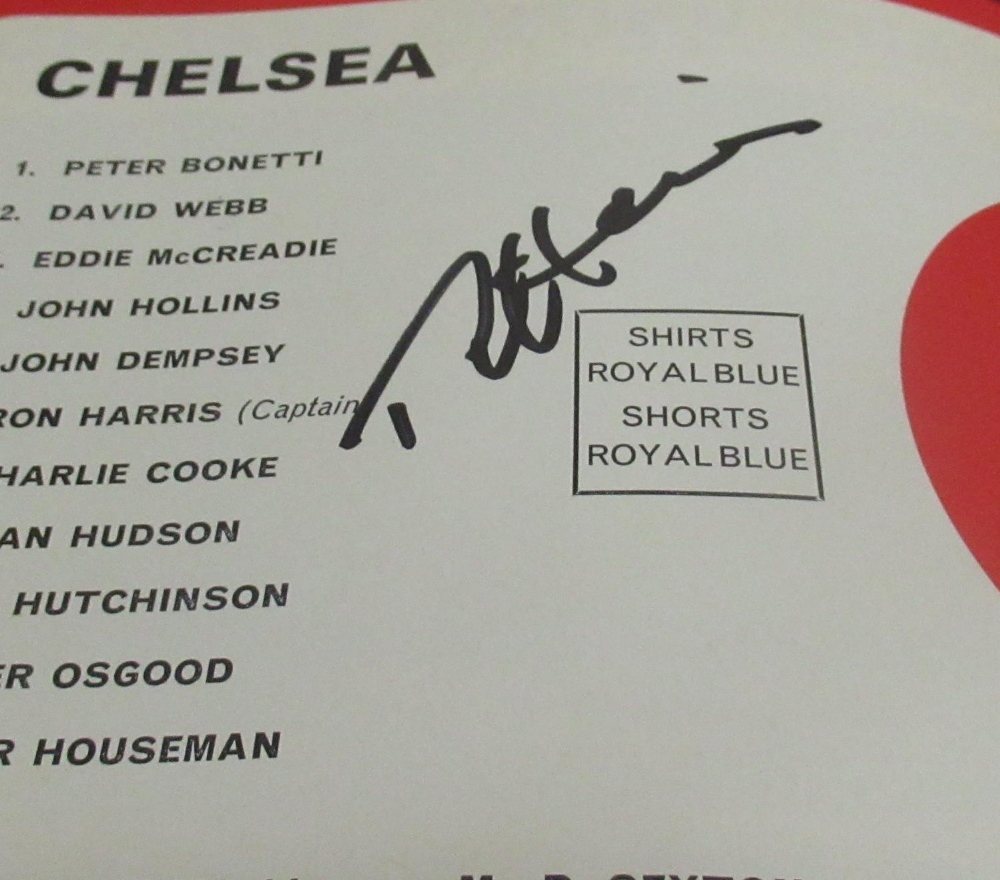 Seven FA Cup Finals programmes from 1970s & 80s signed by Norman Whiteside,Tommy Docherty, Tommy - Image 4 of 8