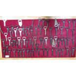 Collection of approximately sixty promotional bottle openers incl. Tetley's, Corona, Schweppes,