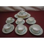 Minton Ardmore plates,cups,saucers,sugar bowl,etc