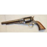 Remington 1858 army type percussion cap revolver (A/F)