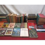 Collection of Leather bound and hardback books on Sudan, South America and Travels around the areas