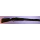 Aya Yeoman 12B side by side ejector shotgun with colour hardened action, 28" barrels, 15 1/4"