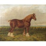Albert Clarkson (British, late C19th/early C20th); 'Royal Sandy', signed and dated 1895, oil on