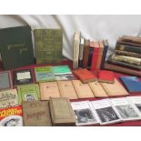 Collection of books on Yorkshire and York inc.