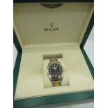 2021 Rolex Explorer Oyster Perpetual Superlative Chronometer wristwatch bi-metallic case on oyster