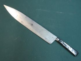 Antique SNAKE BRAND (Samuel Kitchin, Sheffield) large hunting/machete/Bowie knife. 14 inch steel