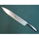 Antique SNAKE BRAND (Samuel Kitchin, Sheffield) large hunting/machete/Bowie knife. 14 inch steel