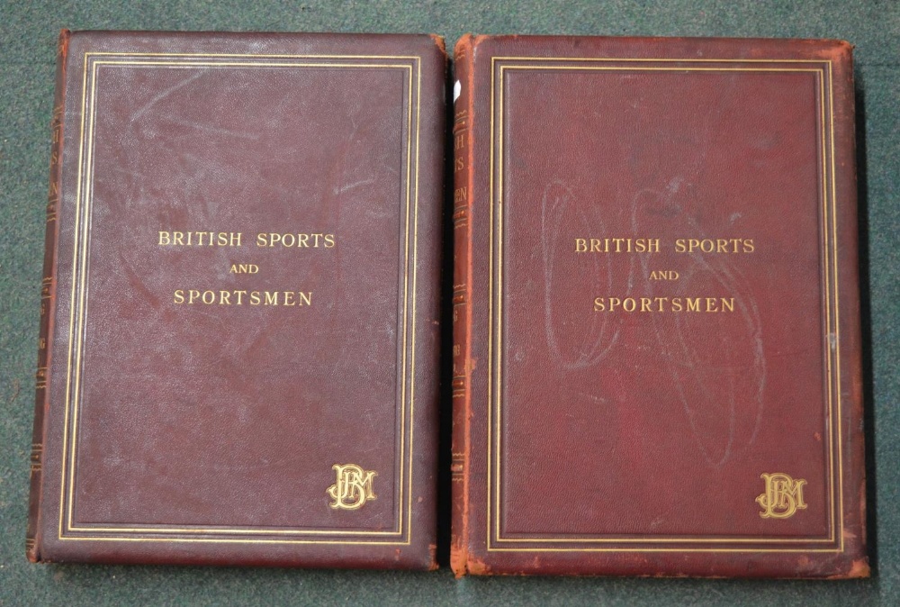 Two bound volumes of British Sports and Sportsmen, part 1 (730/1000) and 2 from 1911 - Image 2 of 9