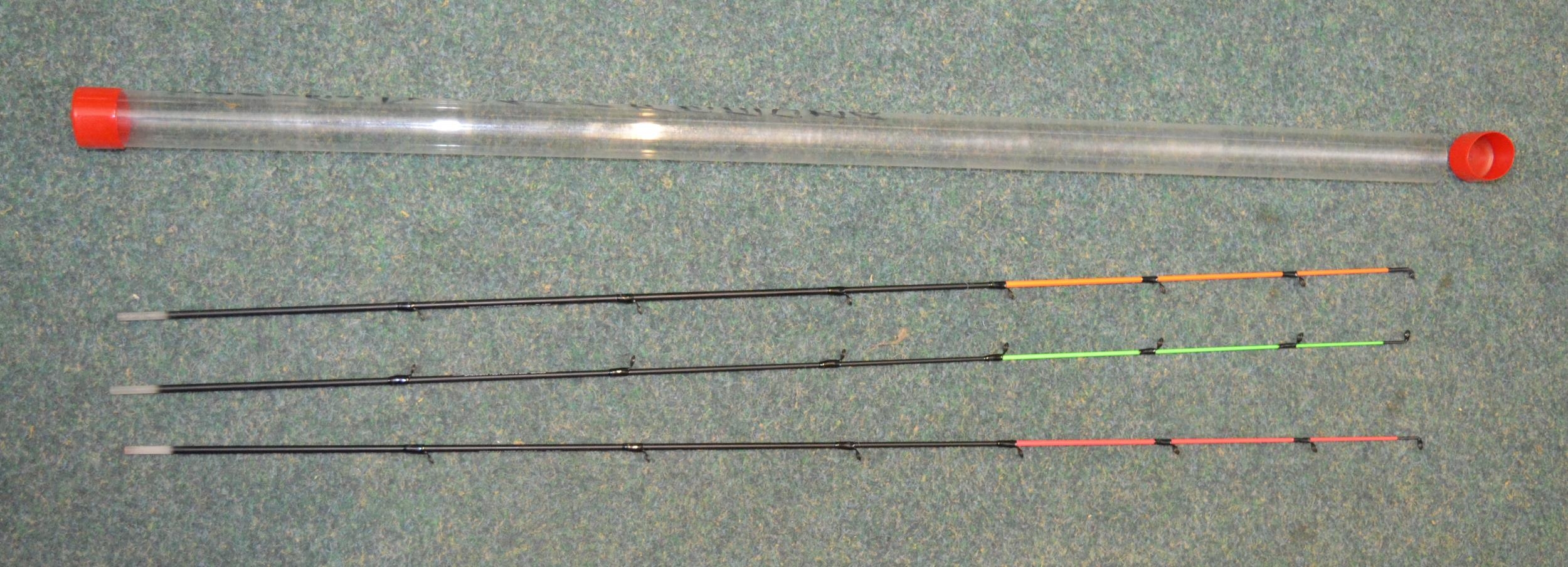 Lightly used Drennan series 7, 12ft carp feeder fishing rod with 3 quiver tips - Image 7 of 8