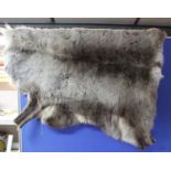 Large reindeer skin hide/rug