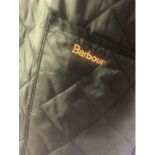 Quilted Barbour jacket. Black (XS)