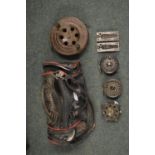 3 metal fly reels, a "Strike Right" Masterline WF75, an Intrepid Rimfly (lightweight) and "The