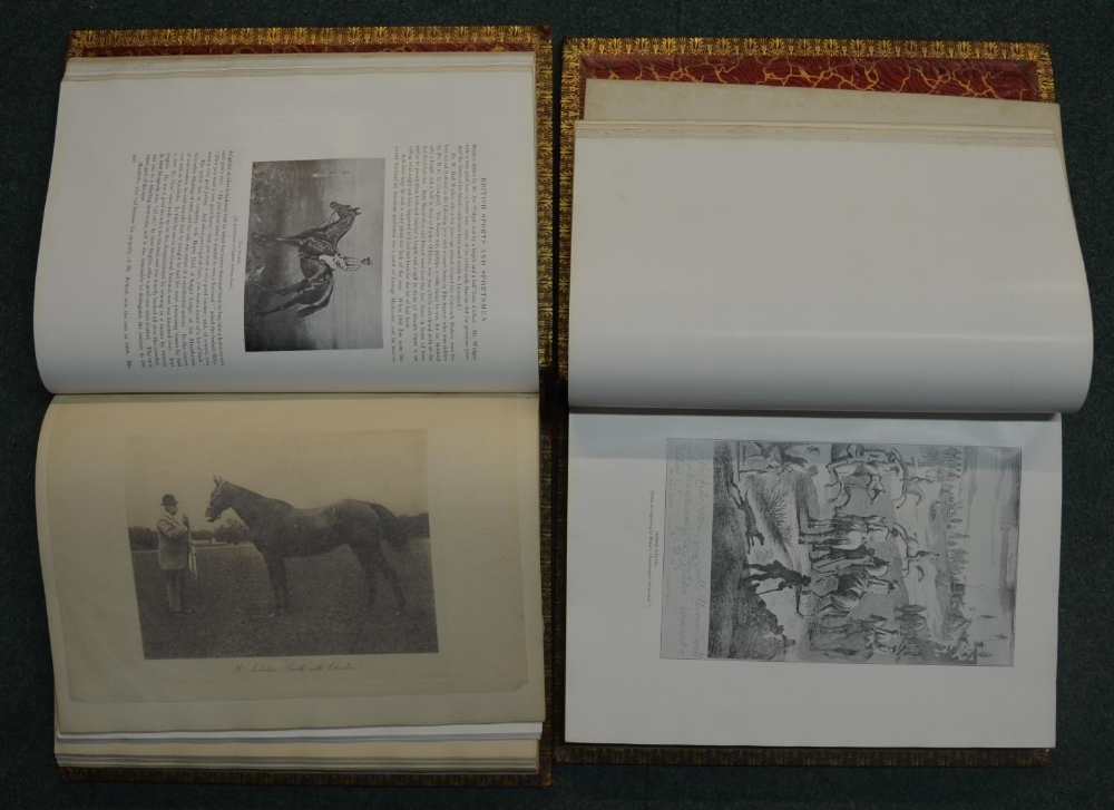 Two bound volumes of British Sports and Sportsmen, part 1 (730/1000) and 2 from 1911 - Image 6 of 9