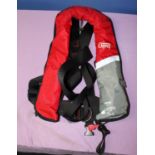 Remploy Sowester Hydro 150 Newton gas inflating life jacket, appears a new, everything present (