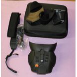A boxed set of Nightfox Swift night vision goggles, in full working order but this item has a