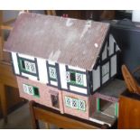 Scratch built Tudorbethan style dolls house