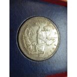 Geo. V 1935 silver crown, Eliz. II 1953 Canadian dollar, Geo. VI 1942 half crown, other pre
