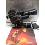 1973 Beaulieu R16 Automatic cine camera with Angenieux 10 x 12mm zoom lens, battery and charger (