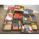 Large collection of non-fiction and fiction books (12 boxes)