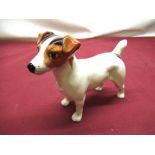Royal Doulton - Figure of the Year 1999- "Lauren" 3975 H23cm, Beswick Jack Russel Terrier H12cm,