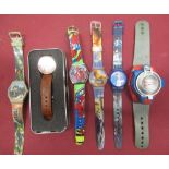 Quartz and mechanical analogue film and television related wrist watches including Star Wars,