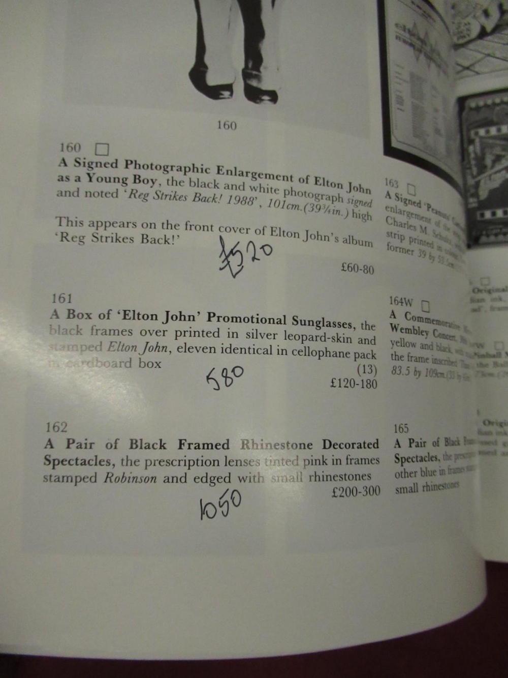 Jennie Bond Collection - Sotheby's catalogues for Elton John; Stage Costume and Memorabilia, Diverse - Image 5 of 6